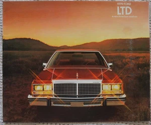 CATÁLOGO FOLLETO DE VENTAS A COLOR FORD LTD 1979 DE COLECCIÓN - Imagen 1 de 4