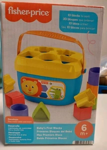 Fisher-Price - Baby's First Blocks - 10 Blocks - 6 Months + - New Opened Box - Picture 1 of 6
