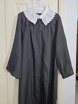 JUDGE Costume Adult Chest 50" Collar Gavel Glasses Dress Up Halloween - Image 1 of 4