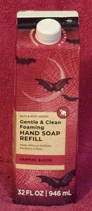 Bath & Body Works 2025 Halloween Vampire Blood Foaming Hand Soap 32oz Refill NEW - Picture 1 of 6