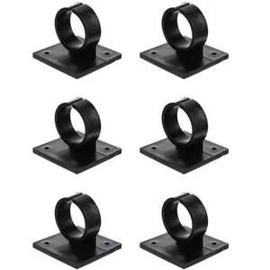 6 piezas Clips de montaje de micrófono Soporte de micrófono Clip Soporte de montaje adhesivo de micrófono - Imagen 1 de 12