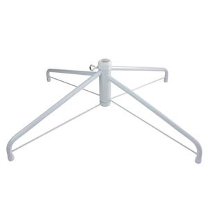 Northlight White Metal Christmas Tree Stand for 9'-10' Artificial Trees - Picture 1 of 3