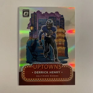 2024 Donruss Optic Derrick Henry Uptowns SSP #18 Case Hit Ravens - Picture 1 of 7
