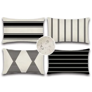 OTOSTAR Outdoor Decorative Pillow Covers Waterproof Garden Throw Pillow Cover... - Picture 1 of 9