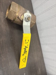 Conbraco C11 Apollo 600 WOG Valvola a sfera in ottone da 1 - 1/2 pollice - Foto 1 di 10
