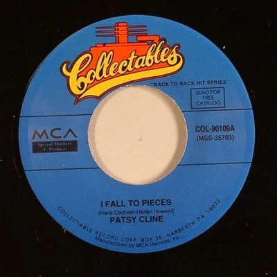 Patsy Cline, I Fall To Pieces / He Called Me Baby, (7", RE), NM or M-, 358430169 - Image 1 of 4