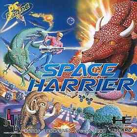 Pc Engine Hu Card Software Space Harrier JPN Ver. Limited Video Game Software Or