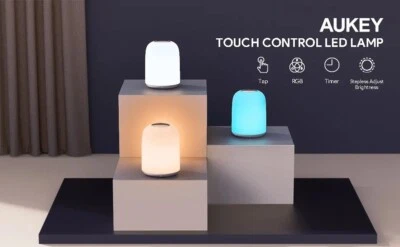 AUKEY Rechargeable LED Lamp with Touch Control for Kids Bedroom, Closet... LT-T8