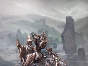 Myth and Magic - The Enchanted Pool Boxed Tudor Mint Ltd Collectors Club Wizard - Picture 1 of 14