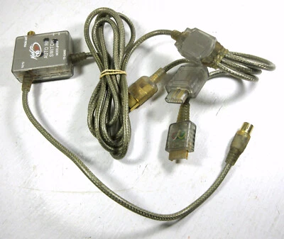 MadCatz Auto RF Switch Model #6004 PlayStation 1 & 2 GameCube Nintendo 64 Xbox - Image 1 of 4