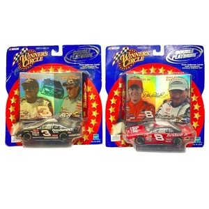 LOT 2001 Hasbro Winner's Circle Double Platinum Dale Earnhardt & Jr. - Sealed - Picture 1 of 5