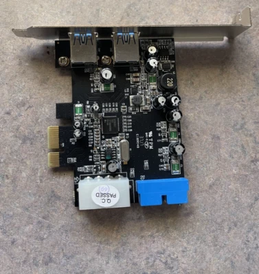 Vantec UGT-PC345 4-Port SuperSpeed USB 3.0 PCI Express Host Card - Image 1 of 3