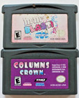 Gameboy Advance BUNDLE (2) Columns Crown/ M&Ms Blast