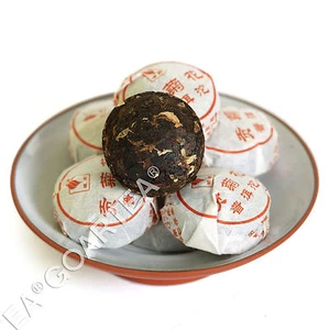 GOARTEA 2015 Tribute Chrysanthemum Flower Puer Pu'er Pu erh Tea Mini Ripe Cake - Picture 1 of 6