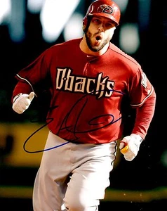 Signed 8x10 ERIC HINSKE Arizona Diamondbacks Photo - COA - Picture 1 of 1