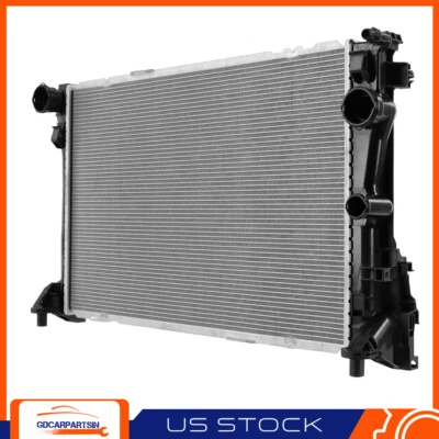 Fits 13376 Aluminum Radiator For 2012-2015 Mercedes-Benz SLK250 2012-2016 SLK350 — 第 1/4 张图片