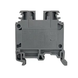 1SNA115118R1100 ENTRELEC M6/8 Screw Clamp Terminal Blocks Feed-through Grey 10X - Picture 1 of 10