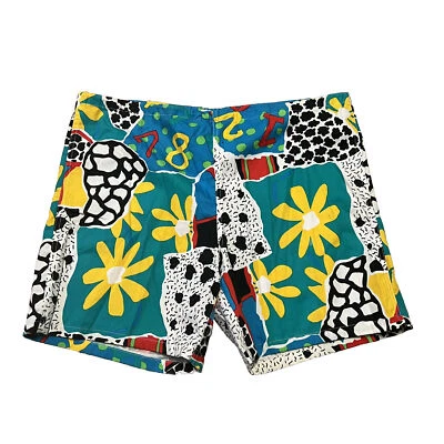 Vintage Original Jams Swim Trunks Mens L 80s Hawaiian Surf AOP NOS Shorts - Image 1 of 4