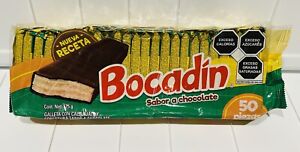 Bocadin - Bimbo 50pzas galleta cubierta de chocolate. Cookie covered w/chocolate