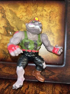 1991 Mirage Studios Playmates TMNT Teenage Mutant Ninja Turtles Dirtbag Rat HTF - Image 1 of 2