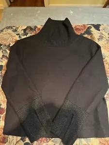 Banana Republic Women’s Small Turtleneck New With Tag Black - Picture 1 of 5