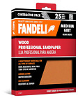 |Wood Sanding Paper | Medium Grit | 25 Sheets of 9'' X 11'' | Perfect for Sandin