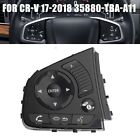 New Steering Wheel Audio Control For Civic 2016-17 For CR-V 17-18 35880-TBA-A11 