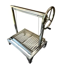 Brick BBQ Santa Maria DIY Cooking Grill Argentinian Adjustable Heights - 80cm - Picture 1 of 5