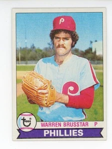 1979 Topps Burger King Philadelphia Phillies #9 Warren Brusstar NM or Better - Picture 1 of 2
