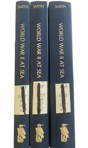 World War II At Sea: A Bibliography of Sources in English 1976 3 Volume Set - Picture 1 of 15