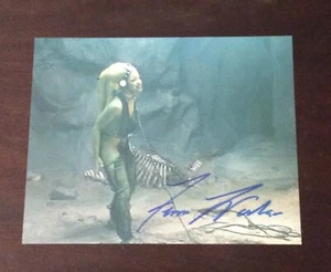 STAR WARS Oola Jabba dancer Femi Taylor autographed 8x10 photo - Picture 1 of 1
