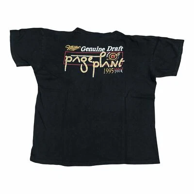 1995 Vintage JIMMY PAGE ROBERT PLANT T Shirt XL | Single Stitch LED ZEPPELIN - Image 1 of 4