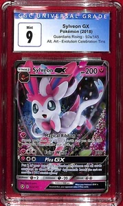 2018 CGC 9 Sylveon GX #92a Pokemon Guardians Rising - Bild 1 von 2