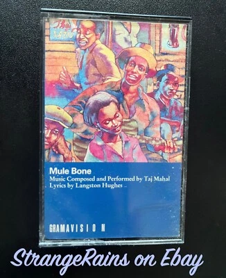 TAJ MAHAL/LANGSTON HUGHES Mule Bone Cassette Tape - PLAY TESTED / SOUNDS GREAT! - Image 1 of 4