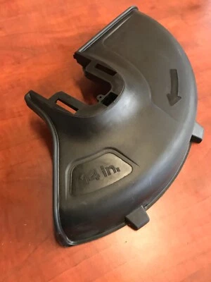 Used OEM Parts 14” Safety Guard Black&Decker BESTE620 14” 6.5 Amp String Trimmer - Image 1 of 4