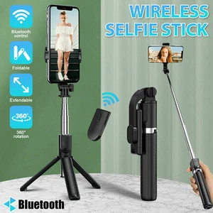 Trípode ajustable con soporte de escritorio soporte para selfie montaje en palo para teléfono celular - Imagen 1 de 12