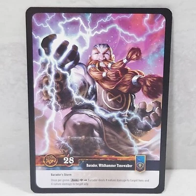 World Of Warcraft Timewalkers Barado Wildhammer Timewalker 3/30 TCG Card - Image 1 of 2