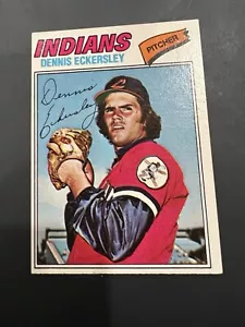 1977 Topps - #525 Dennis Eckersley - Imagen 1 de 1
