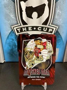 2011-12 Between The Pipes Masked Men IV Ruby Die Cuts #MM16 Ray Emery - Picture 1 of 1