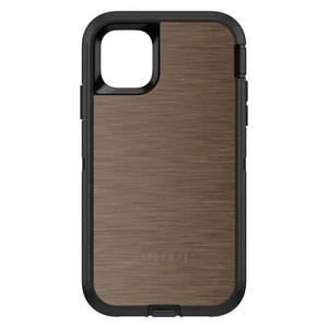 OtterBox Defender for iPhone / Samsung Galaxy - Brown Stainless Steel Print - Picture 1 of 40