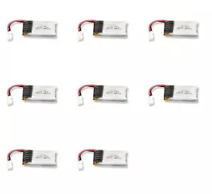 Extreme Fliers Micro Drone 3.0 3.7v 350mAh 25c Lipo Battery Pack 8 Pack - Picture 1 of 5