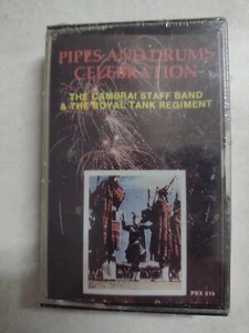 Pipes and Drums Celebration Cambria Staff Band & Royal Tank Regiment Cassette - Picture 1 of 2