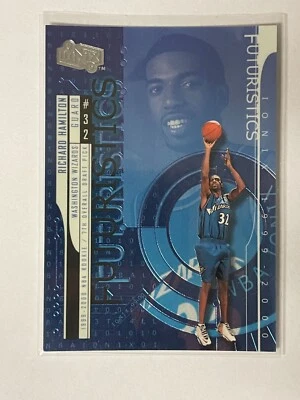 1999-00 Upper Deck Ionix Richard Hamilton Futuristic Rookies SP /3500.  - Image 1 of 2