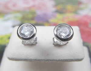 1 par de pendientes plata 925 er - Imagen 1 de 1