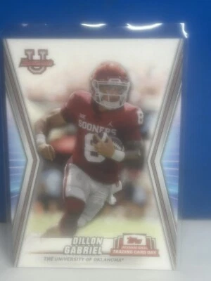 2023 Topps International Trading Card Day - Base #NTCD-BF25 Dillon Gabriel - Image 1 of 2