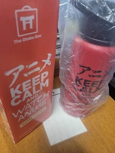 Exclusivo Otaku Box - Botella de agua "Mantén la calma..." - Imagen 1 de 2