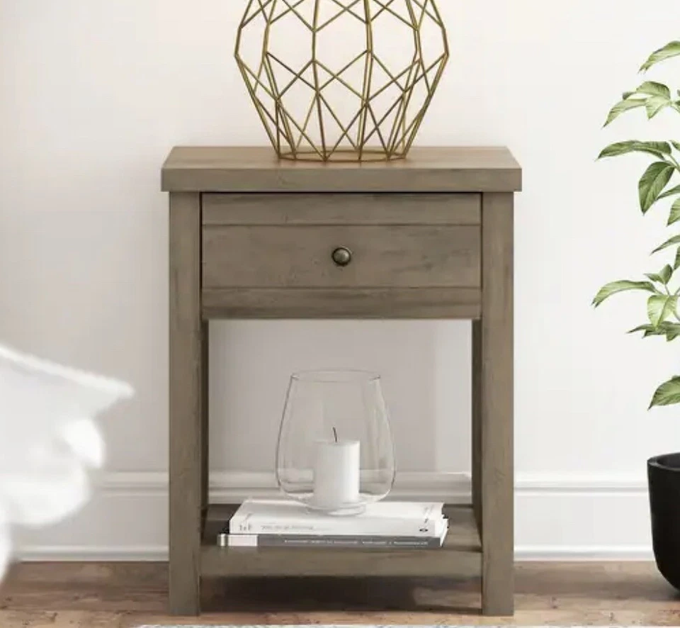 Деревянный акцентный стол Living Essentials от Hillsdale Harmony узловатый серый дуб - Изображение 1 из 1