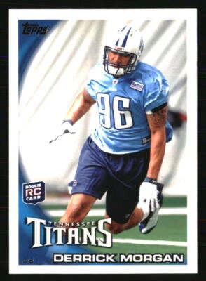 Derrick Morgan 2010 Topps #362 FOOTBALL Card - Image 1 of 2