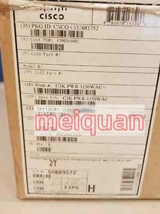 NEW Cisco C3K-PWR-1150WAC Power Supply  Expedited Shipping• - Picture 1 of 13