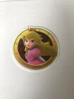 New Super Mario Princess Peach Gold Coin Vinyl Stickers, Decal Easy Peel & Stick